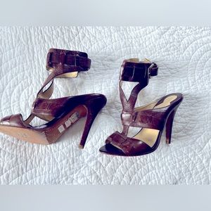 Carolina Espinosa Gladiator Stilettos. Size 37.5